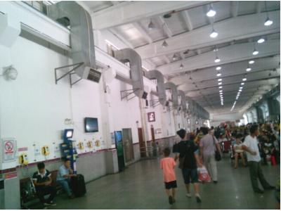  廣州東站汽車客運(yùn)站環(huán)保空調(diào)降溫案例